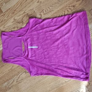 BCG WOMENS ATHLETIC RACERBACK RUNNING TANK PINK